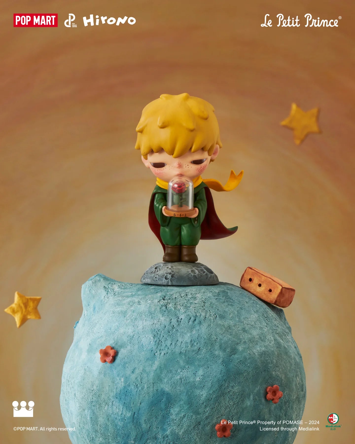 Popmart Hirono Le Petit Prince series 2体 POPMART Hirono×Le Petit Prince Series Figures – MikuMiku
