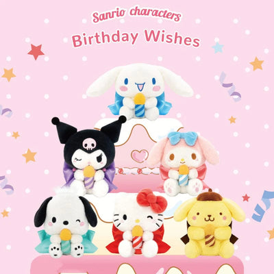 [Sanrio Characters] Sanrio Birthday Wishes Candle Plush Toys