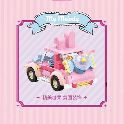 [TopToy] Sanrio Happy Weekend Candy Car Building Block- Melody
