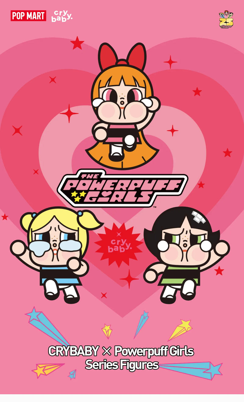 [POP MART]CRYBABY x Powerpuff Girls Series Figures