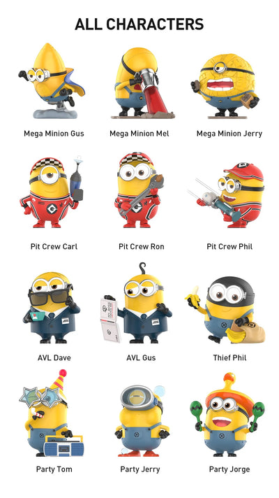 [POP MART]Universal Despicable Me 4 Series Figures