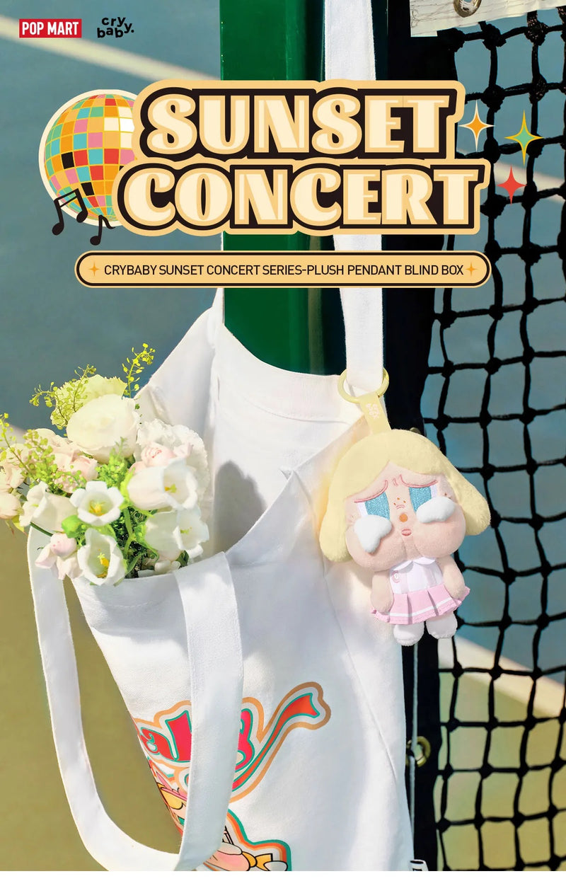 [POP MART]CRYBABY Sunset Concert Series-Plush Pendant Blind Box