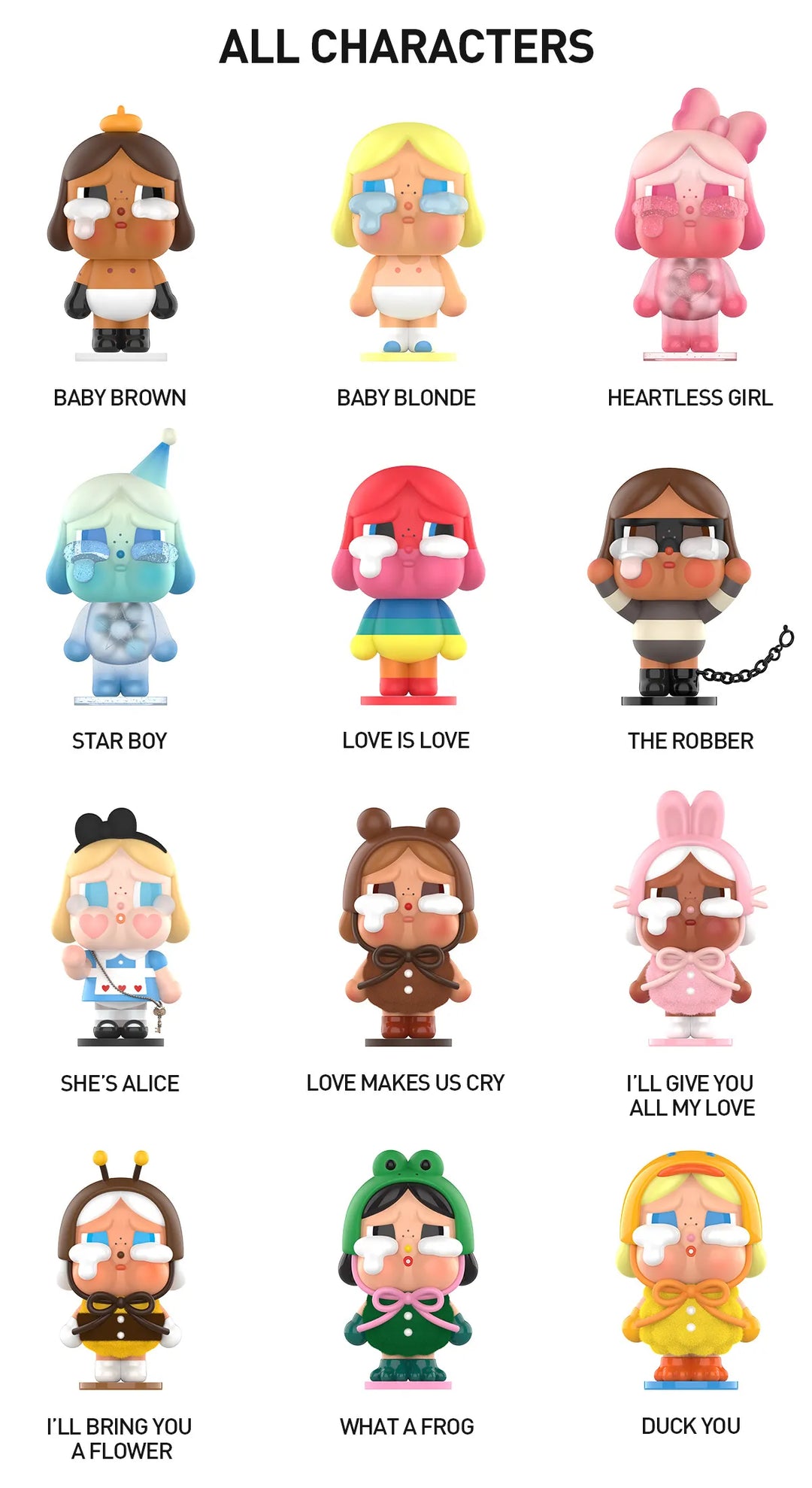 POP MART Crybaby Crying Again Series Plush Blind Box