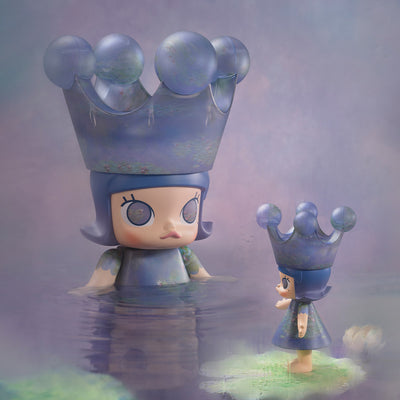 [POP MART] MEGA ROYAL MOLLY 400% Monet-Les  Nymphéas