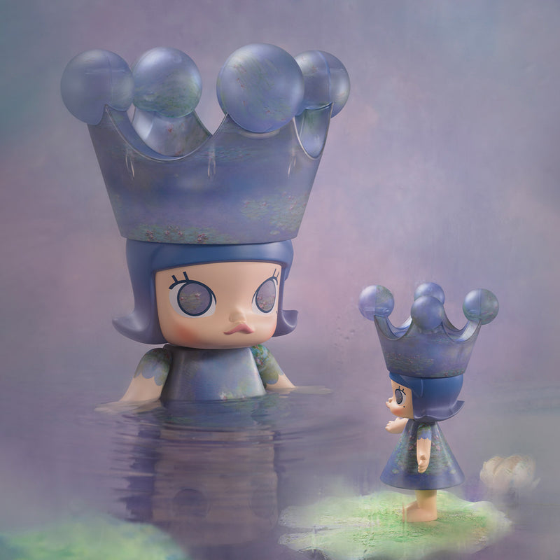 [POP MART] MEGA ROYAL MOLLY 400% Monet-Les  Nymphéas