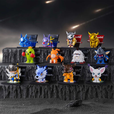 [POP MART]Digimon Adventure Fridge Magnet Series  Figures