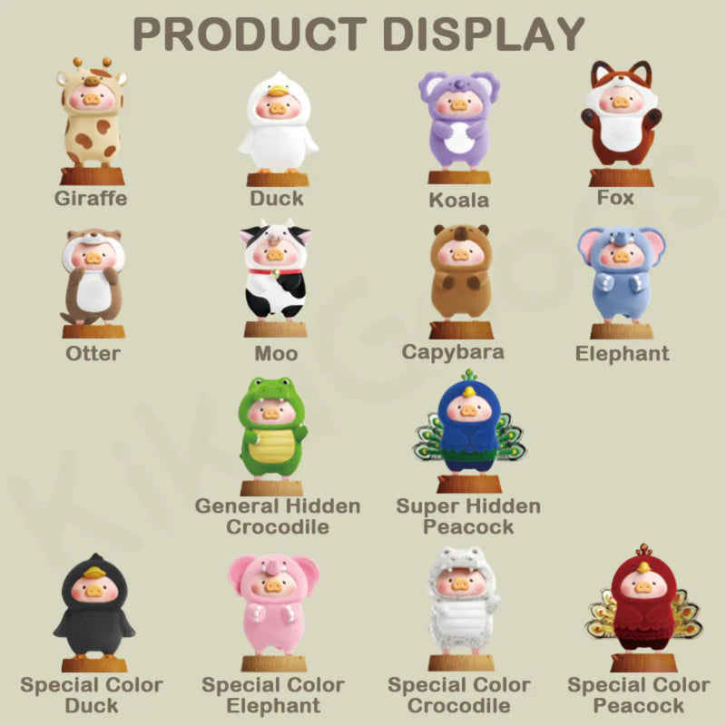 LuLu The Piggy Animal Party Series Blind Box