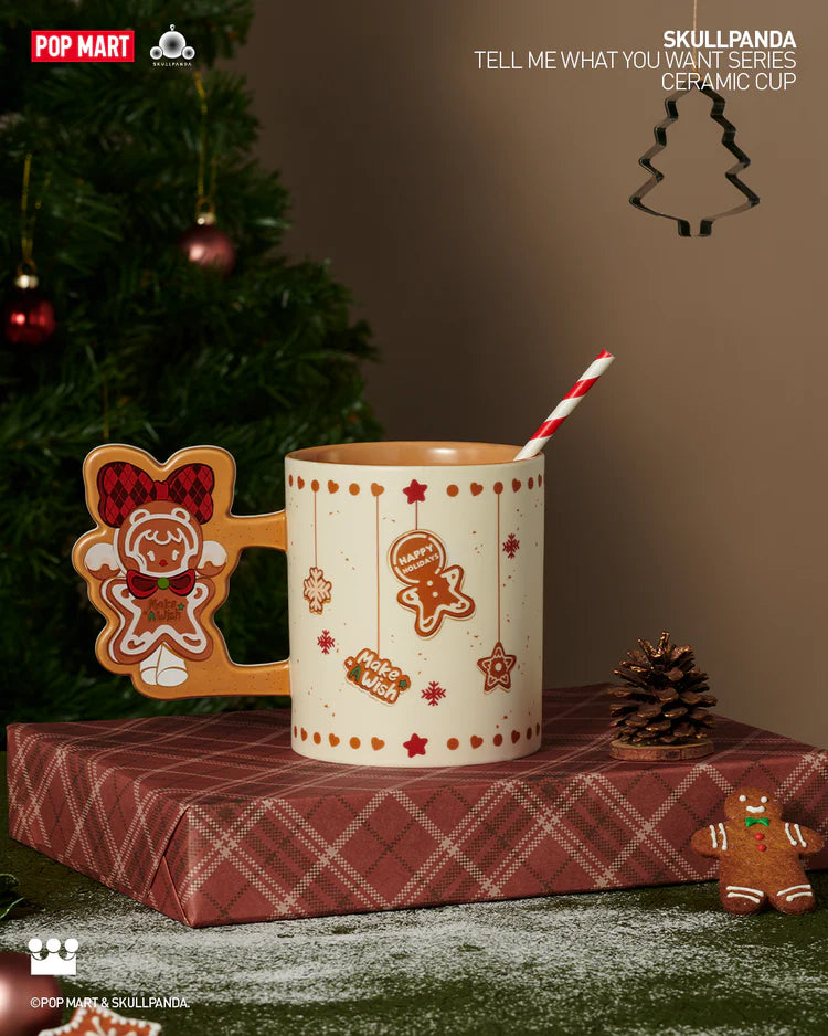 [POP MART]SKULLPANDA Tell Me What You Want Series-Ceramic Cup