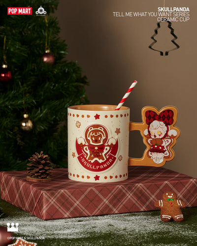 [POP MART]SKULLPANDA Tell Me What You Want Series-Ceramic Cup