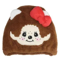 Monchhichi × Sanrio Quick Dry Hair Cap Towel - Hello Kitty