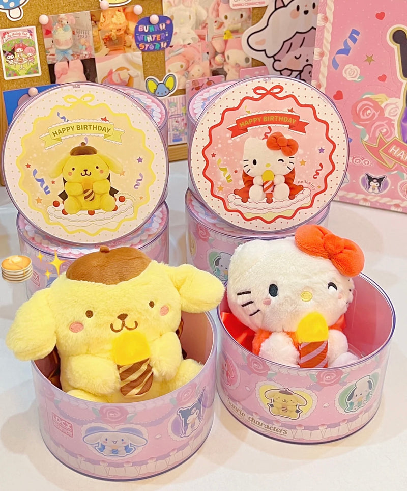 [Sanrio Characters] Sanrio Birthday Wishes Candle Plush Toys