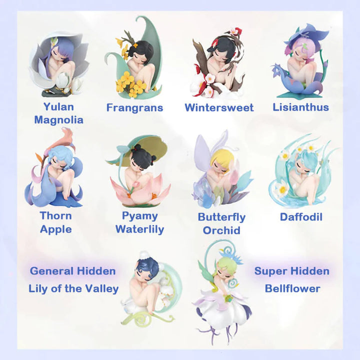 52 Toys] Sleep Fairy Flower Elves Series Blind Box