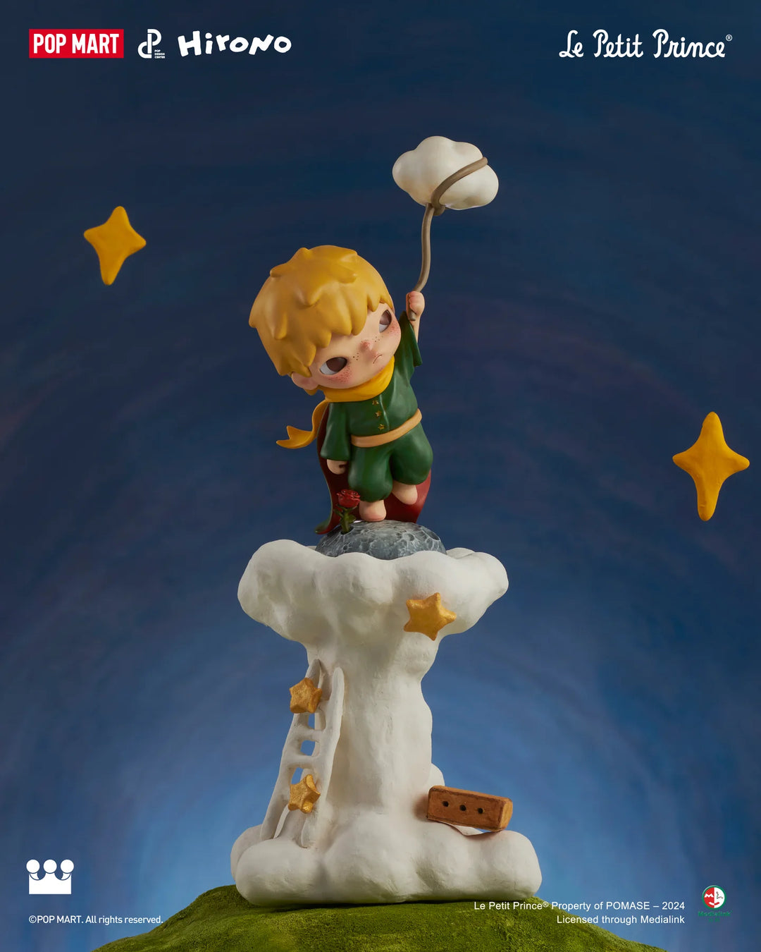 POPMART]Hirono×Le Petit Prince Series Figures