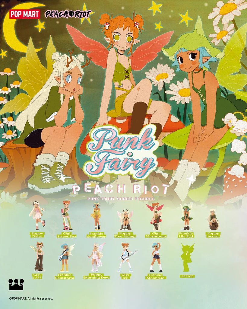 POP MART] Peach Riot Punk Fairy Series Figure