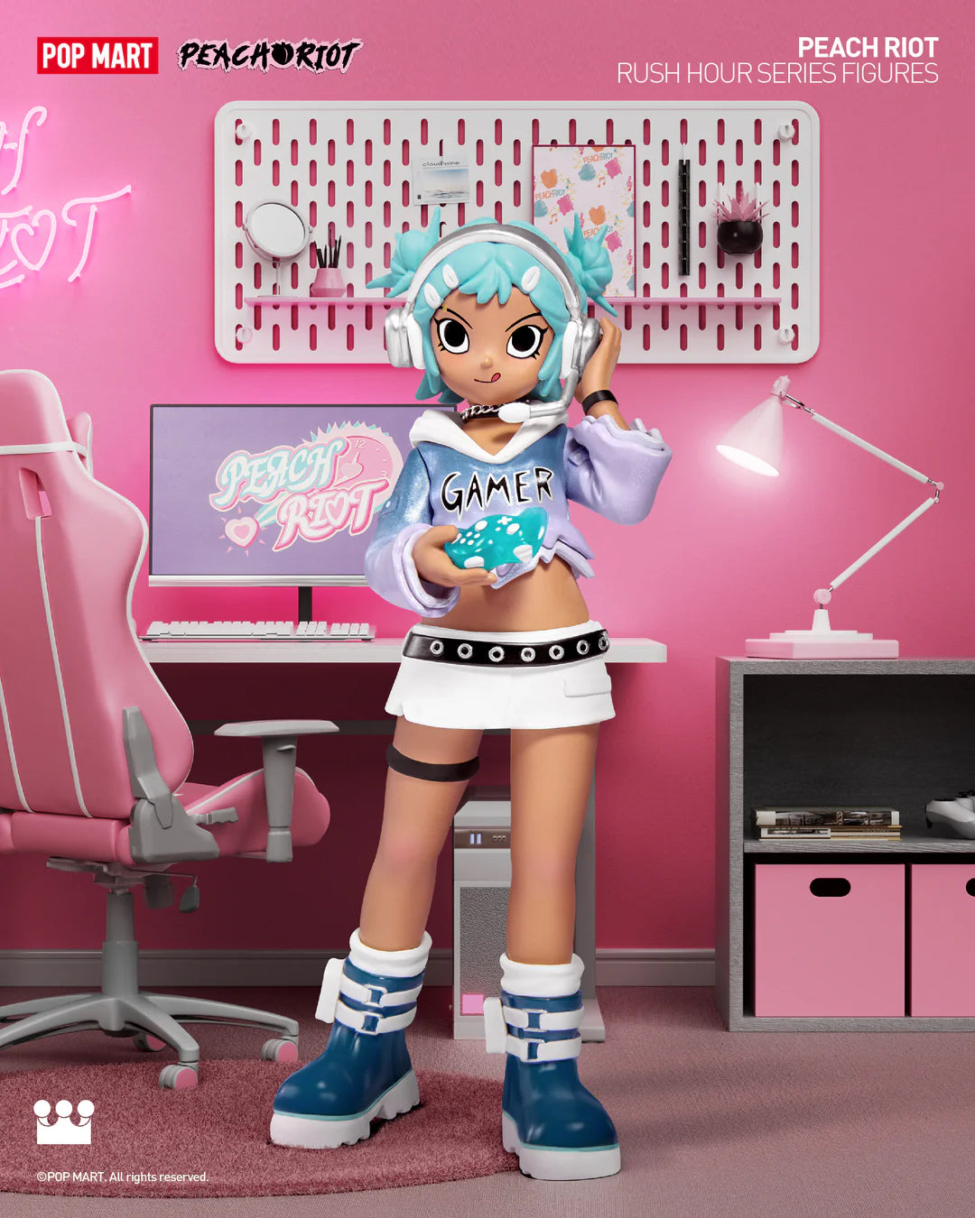 Peach Riot Rush Hour Series-Pendant Blind Box - POP MART