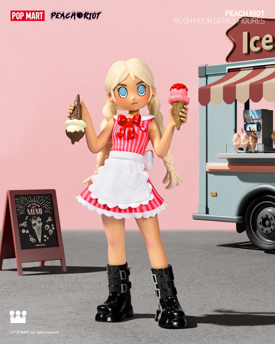 POP MART]Peach Riot Rush Hour Series Figures