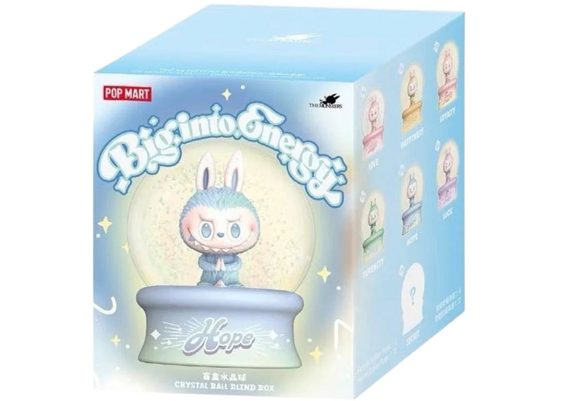 POP MART]Labubu big into energy crystal ball blind box