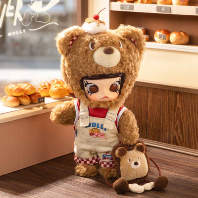 [POP MART] MOLLY Bear Bread 1/8 Action Figure