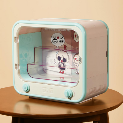 [POP MART] THE MONSTERS Catch Me If You Like Me Series-TV Set Luminous Display Container