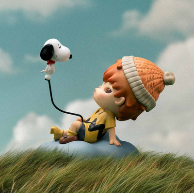 [POP MART] Hirono × Snoopy Figure