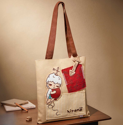 [POP MART] Hirono Mime Series-Canvas Messenger Bag