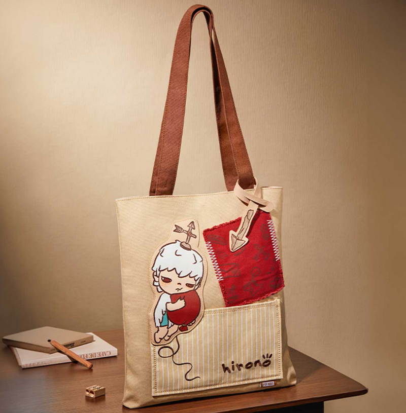 [POP MART] Hirono Mime Series-Canvas Messenger Bag