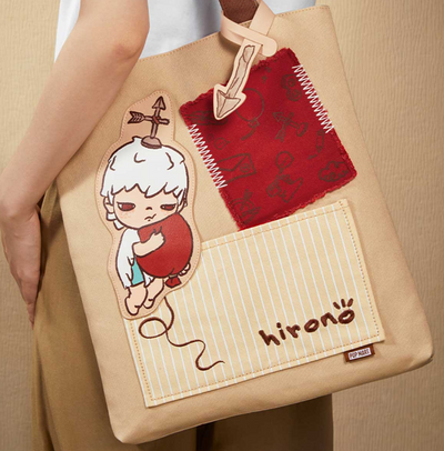[POP MART] Hirono Mime Series-Canvas Messenger Bag