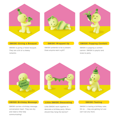 [SONNY ANGEL] Smiski Mini Figure Birthday Series