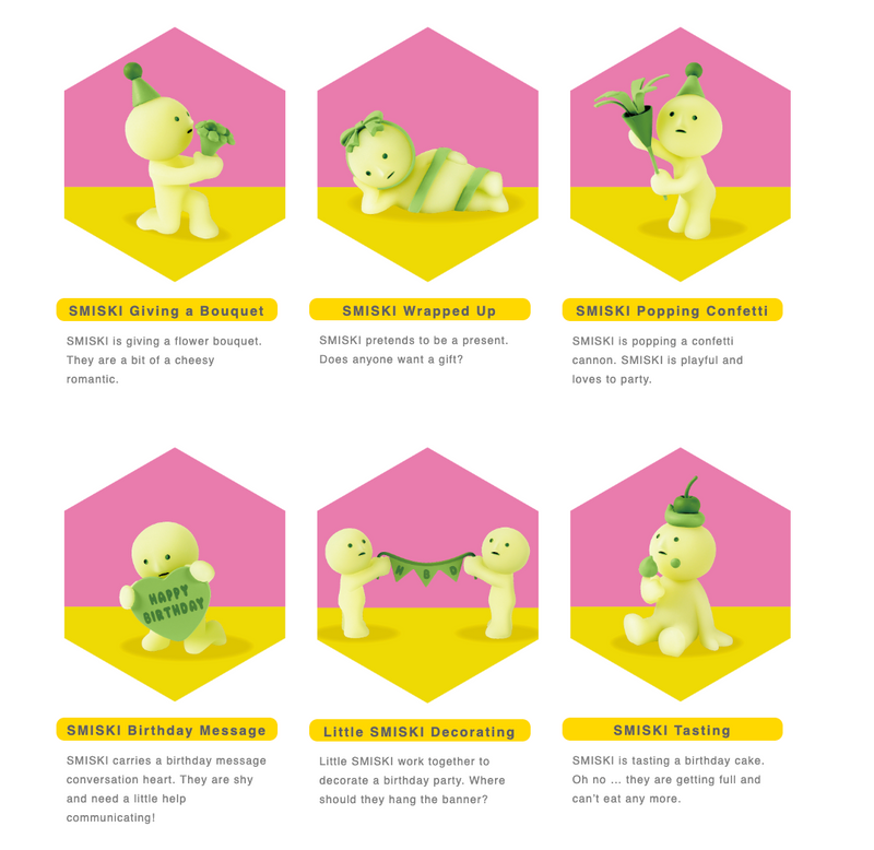 [SONNY ANGEL] Smiski Mini Figure Birthday Series