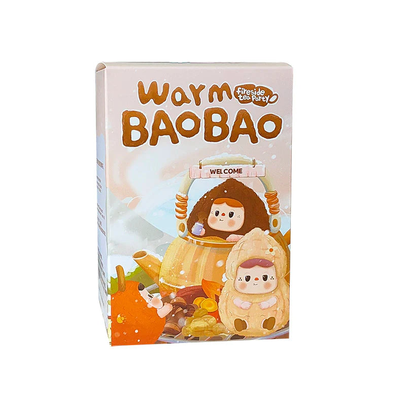 BAOBAO-Warm BAOBAO Fireside Tea Party series Vinyl Plush Key Chain
