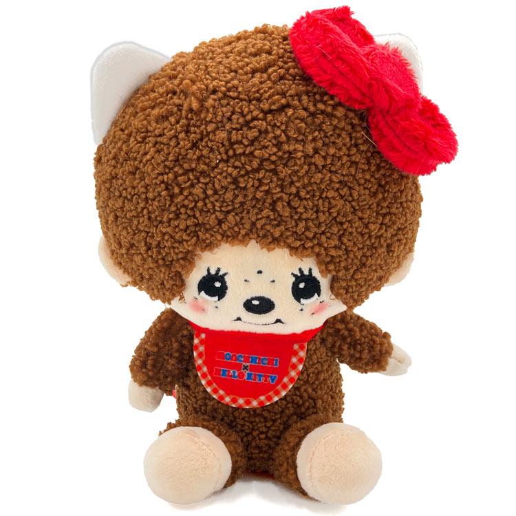 Monchhichi Hello Kitty Plush Doll Sanrio Japan