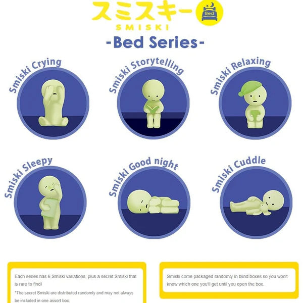 Smiski Mini Figure Bed Series
