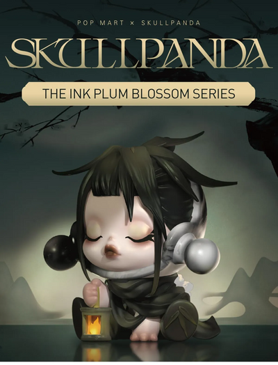 [POP MART] SKULLPANDA-The Ink Plum Blossom Series