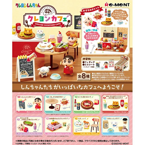 [RE-MENT] Crayon Shin-chan Cafe collection