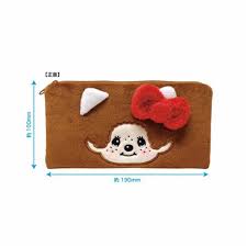 Monchhichi x Hello Kitty Girl Plush Pouch Case
