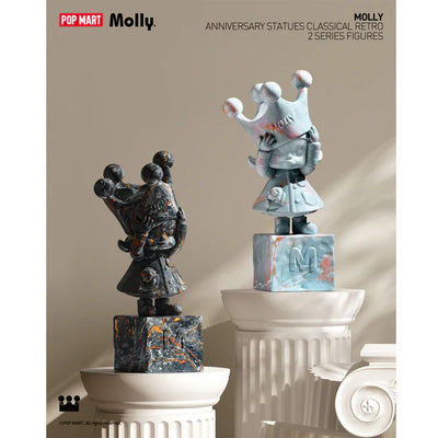 [POPMART]MOLLYAnniversary Statues Classical Retro 2 Series Figures