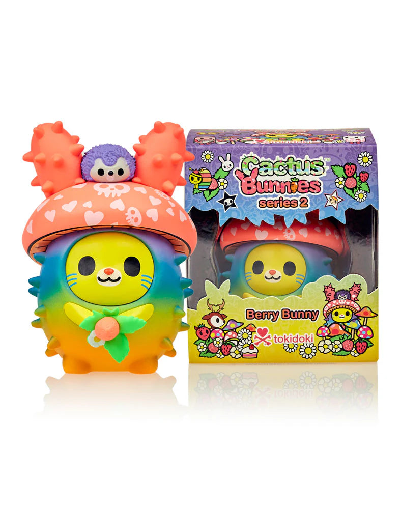[TOKIDOKI]Cactus Bunnies Series 2 - Berry Bunny (Limited Edition)