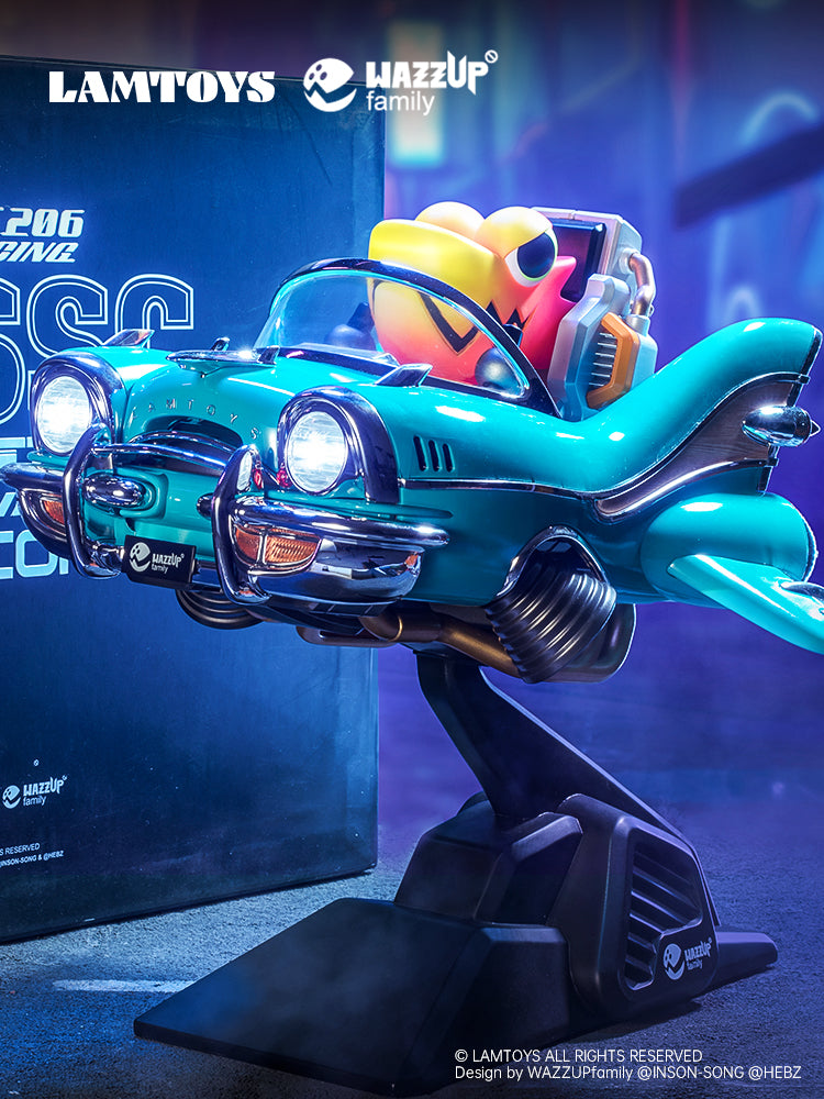 [LAMTOYS] WazzupBaby Chameleon Back To Old School Vintage Car Figure