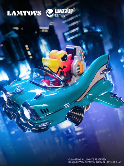 [LAMTOYS] WazzupBaby Chameleon Back To Old School Vintage Car Figure