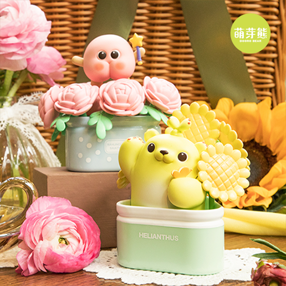 [DREAM CASTLE] Dooro Bear Flower Stories Series Blind Box