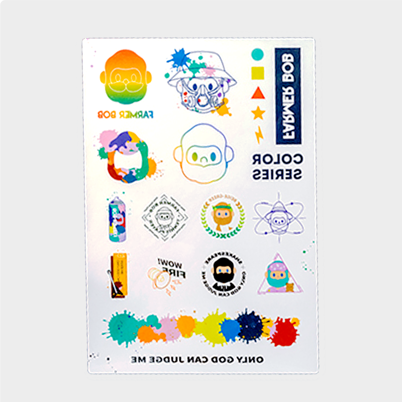 [F.UN] FARMER BOB Color Series Tattoo Stickers