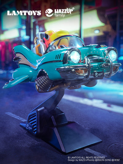 [LAMTOYS] WazzupBaby Chameleon Back To Old School Vintage Car Figure