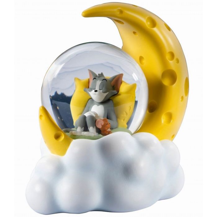 [SOAP STUDIO] Tom & Jerry Cheese Moon Snow Globe Figure