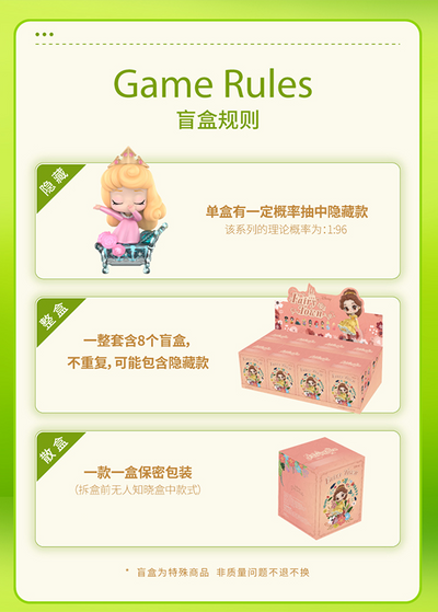 [TOP TOYS] Disney Princess Fairy Town Series Blind Box