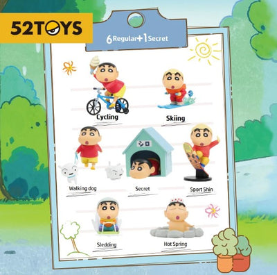 [52 TOYS] Crayon Shin-chan Daily Life Series 2 Blind Box