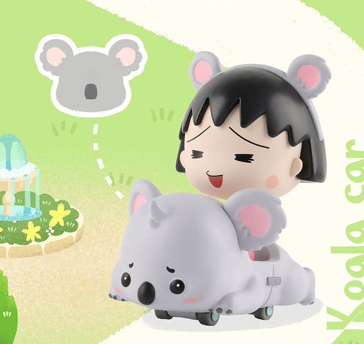 [52 TOYS] Cherry Maruko Animal Car Series Blind Box