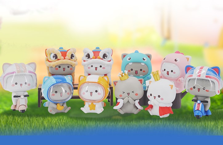 [DODOWO] Peach Cat Love Companion Series Blind Box