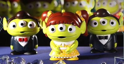 [HEROCROSS] Swarovski Three Eyed Alien Series Blind Box