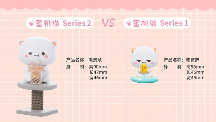 [DODOWO] Mitao Cat Season 2 Series Blind Box