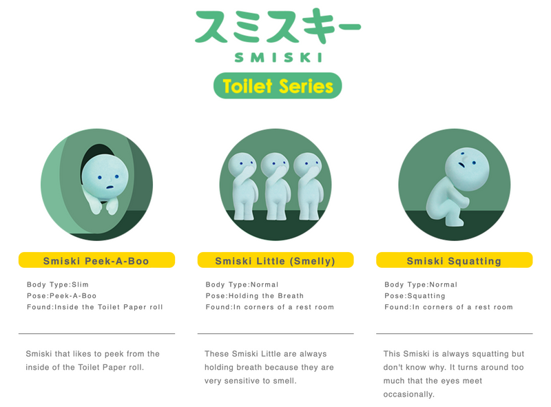 [SONNY ANGEL] Smiski Mini Figure Toilet Series